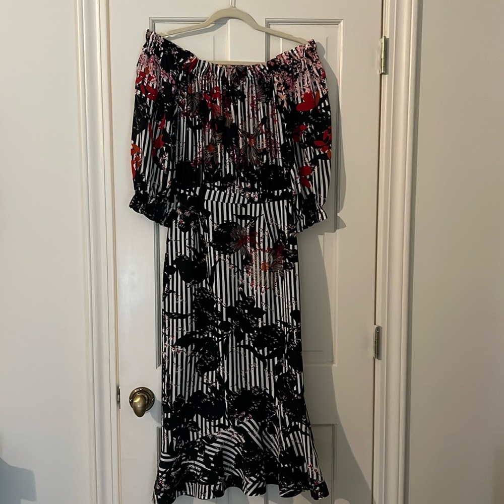 Saloni silk midi